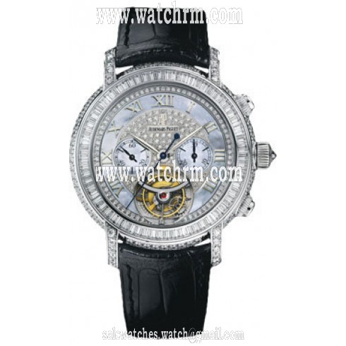 Audemars Piguet Jules Audemars Tourbillion Chronograph Diamond Ladies Watch 26083BCZZD102CR01
