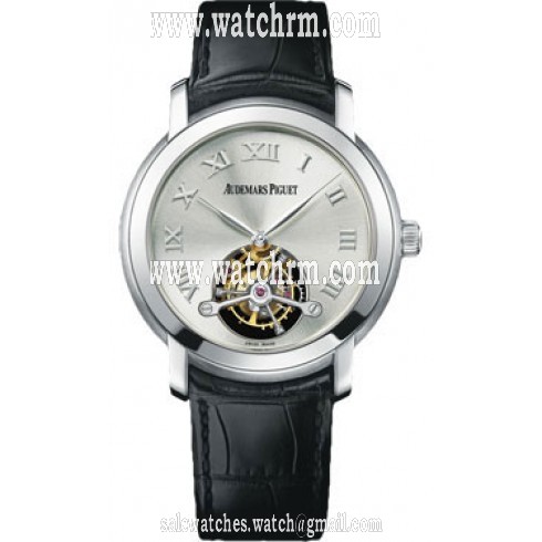Audemars Piguet Jules Audemars Tourbillion Silver Dial Men's Watch 26561BCOOD002CR01