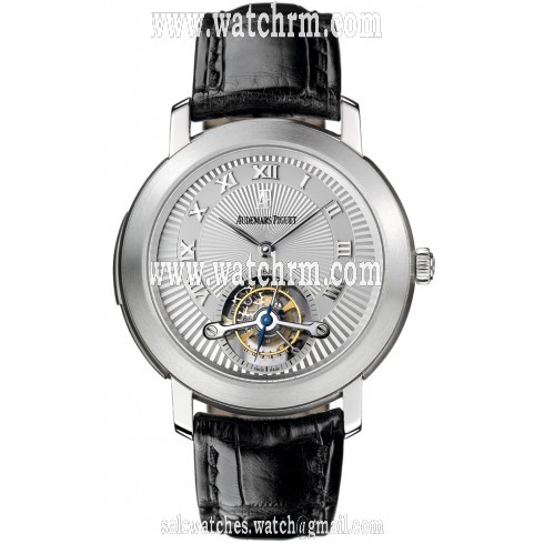 Audemars Piguet Jules Audemars Tourbillon Minute Repeater Titanium Men's Watch 26072TI.OO.D002CR.01