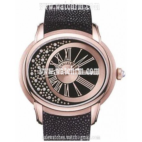 Audemars Piguet Millenary Automatic Diamond 18 kt Rose Gold Men's Watch 15331OR.OO.D001GA.01