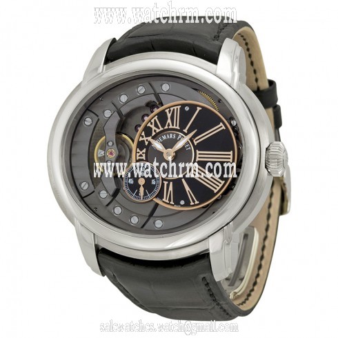 Audemars Piguet Millenary Automatic Skeleton Dial Men's Watch 15350ST.OO.D002CR.01