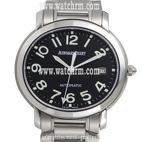 Audemars Piguet Millenary Black Dial Steel Men's Watch 15049STOO1136ST01