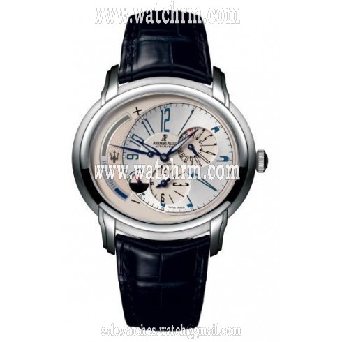 Audemars Piguet Millenary GMT Automatic Platinum Men's Watch 26150PT.OO.D028CR.01