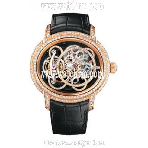 Audemars Piguet Millenary Onyx Skeleton Dial Men's Watch 26354ORZZD002CR01