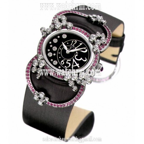 Audemars Piguet Millenary Precieuse Manual Wind Sapphire and Diamond Ladies Watch 77227BC.ZD.A007SU.01