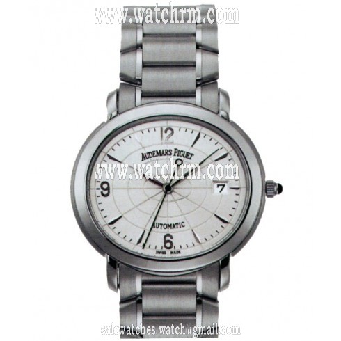 Audemars Piguet Millenary Silver Dial Stainless Steel Men's Watch 15049STOO1136ST03