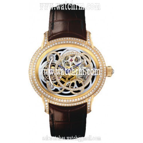 Audemars Piguet Millenary Skeleton Dial Diamond Ladies Watch 26354ORZZD088CR01