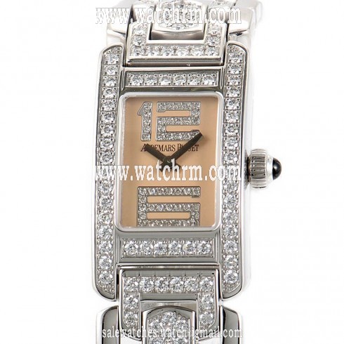 Audemars Piguet Promesse Diamond 18 kt White Gold Ladies Watch 67406BC.ZZ.1182BC.01