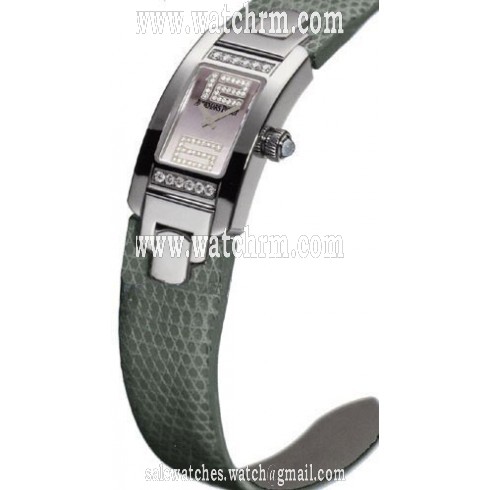 Audemars Piguet Promesse Diamond White Gold Grey Leather Ladies Watch 67461BC.Z.A002LZ.02