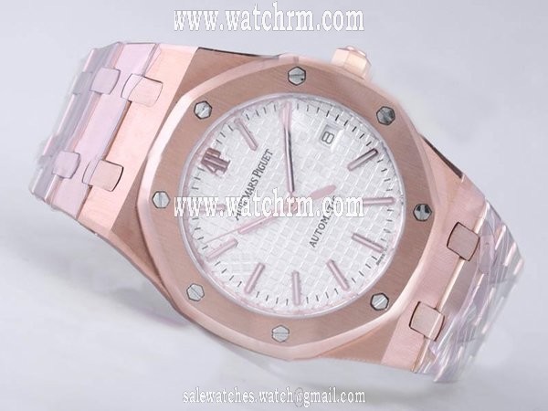 Audemars Piguet Royal Oak 15202OR.OO.0944OR.01 39x49mm Rose Gold Rose Gold Strap Watch