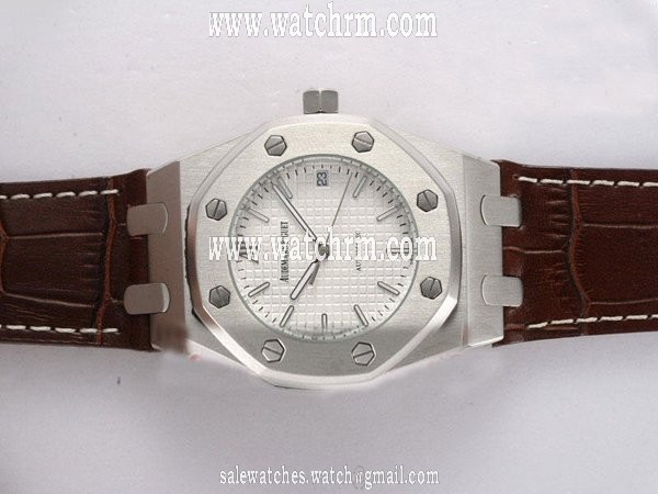Audemars Piguet Royal Oak 15300ST.OO.1220ST.01 White Dial Automatic Stainless Steel Bezel Watch