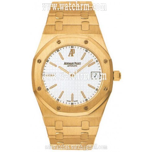 Audemars Piguet Royal Oak 18kt Yellow Gold Men's Watch 15202BA.OO.0944BA.01