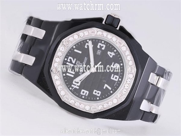 Audemars Piguet Royal Oak 67601ST.ZZ.D002CR.01 Quartz 33mm Womens Watch