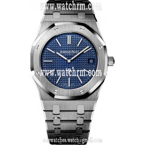 Audemars Piguet Royal Oak Automatic Blue Dial Stainless Steel Men's Watch 15202ST.OO.1240ST.01