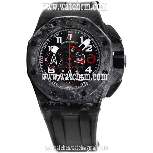 Audemars Piguet Royal Oak Automatic Chronograph Forged Carbon Men's Watch 26062FS.OO.A002CA.01