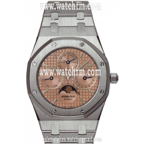 Audemars Piguet Royal Oak Automatic Moonphase Platinum Men's Watch 25820PT.OO.0944PT.04