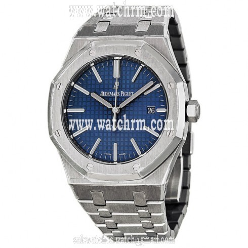 Audemars Piguet Royal Oak Blue Dial Stainless Steel Men's Watch 15400ST.OO.1220ST.03