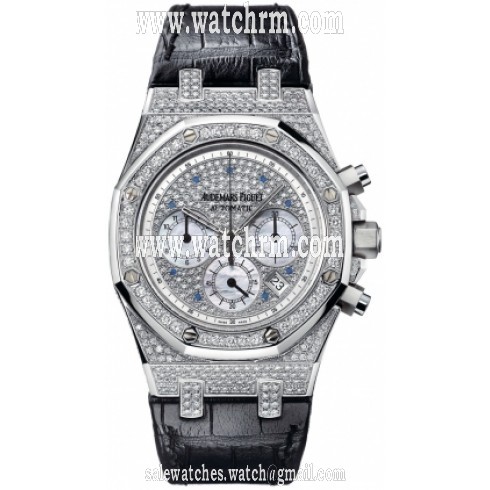 Audemars Piguet Royal Oak Chrono Diamond Men's Watch 26068BC.ZZ.D002CR.01
