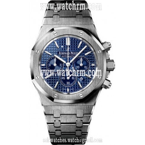 Audemars Piguet Royal Oak Chronograph Automatic Blue Dial Stainless Steel Men's Watch 26320ST.OO.1220ST.03