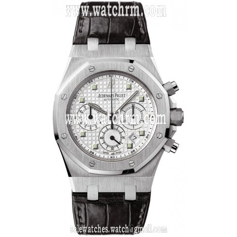 Audemars Piguet Royal Oak Chronograph Automatic White Gold Men's Watch 26022BC.OO.D002CR.01