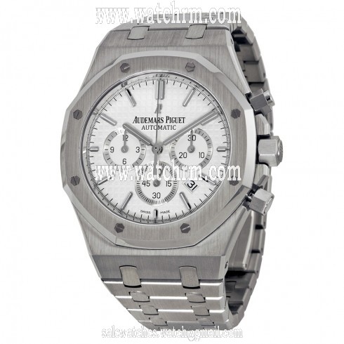 Audemars Piguet Royal Oak Chronograph Silver-Tone Dial Men's Watch 26320ST.OO.1220ST.02
