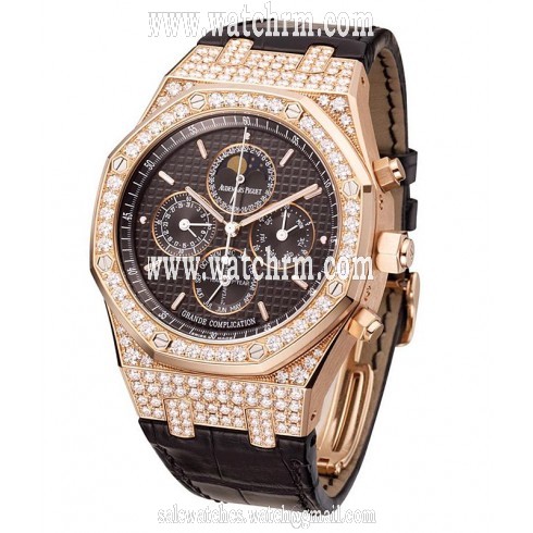 Audemars Piguet Royal Oak Grande Complication Diamond and Rose Gold Men's Watch 25990OR.ZZ.D002CR.01