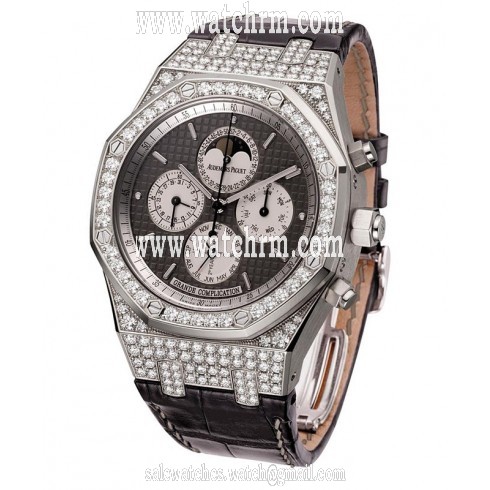 Audemars Piguet Royal Oak Grande Complication Diamond and White Gold Men's Watch 25990BC.ZZ.D005CR.01