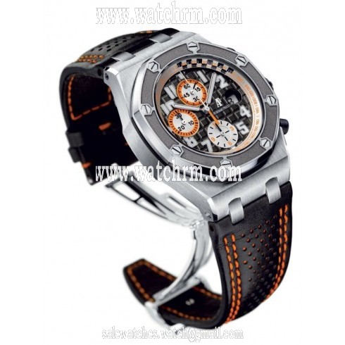 Audemars Piguet Royal Oak Grey Dial Chronograph Men's Watch 26175ST.OO.D003CU.01