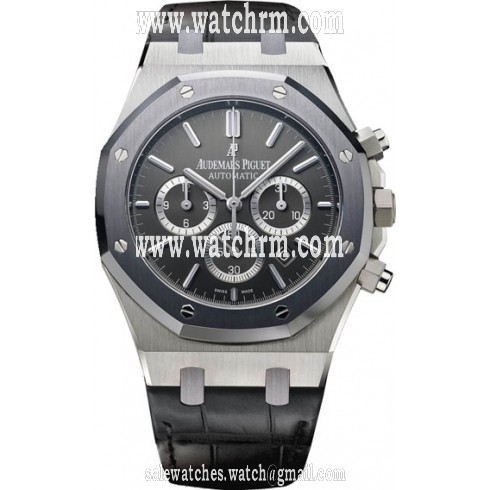 Audemars Piguet Royal Oak Leo Messi Automatic Chronograph Stainless Steel Men's Watch 26325TS.OO.D005CR.01