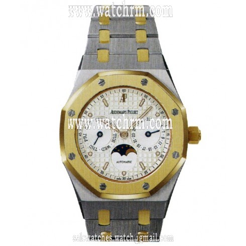 Audemars Piguet Royal Oak Moonphase Automatic Two-Tone Men's Watch 25594SA.OO.0789SA.06