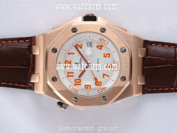 Audemars Piguet Royal Oak Offshore 15340OR.OO.D002CA.01 White Dial Automatic Watch