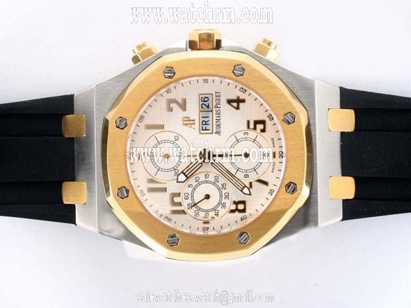 Audemars Piguet Royal Oak Offshore 25940OK.OO.D002CA.01 Mens 18K Gold Case 42mm Watch