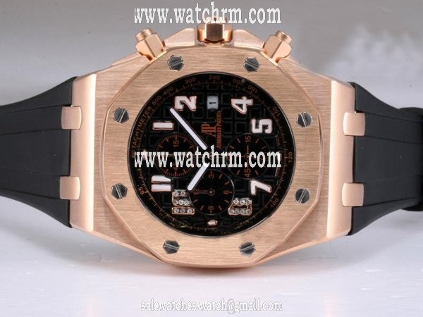 Audemars Piguet Royal Oak Offshore 25940OK.OO.D002CA.02 Black Rubber Strap Mens 44mm Watch