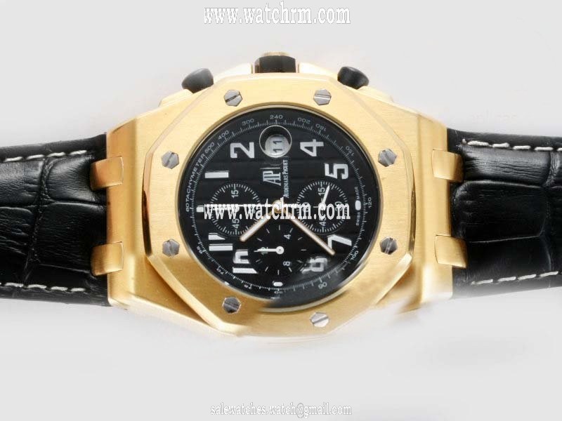 Audemars Piguet Royal Oak Offshore 25940OK.OO.D002CA.02 Mens 18K Gold Case Watch