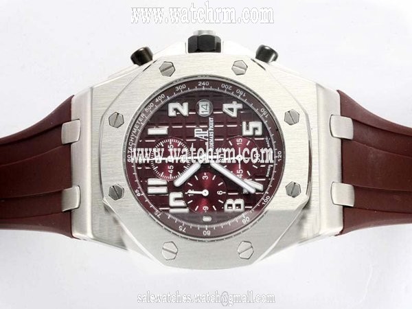 Audemars Piguet Royal Oak Offshore 26020ST.OO.D001IN.02 42mm Brown Dial Watch