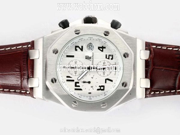 Audemars Piguet Royal Oak Offshore 26020ST.OO.D001IN.02.A Round Automatic White Dial Watch