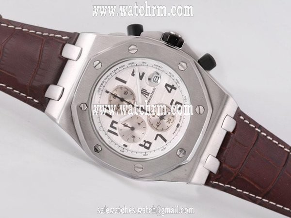Audemars Piguet Royal Oak Offshore 26020ST.OO.D001IN.02.A White Dial Automatic Round Watch