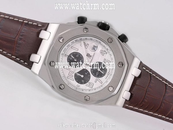 Audemars Piguet Royal Oak Offshore 26020ST.OO.D001IN.02 Automatic White Dial 42mm Watch