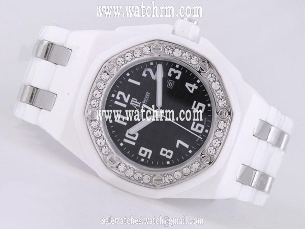Audemars Piguet Royal Oak Offshore 26048SK.ZZ.D010CA.01 Round Ceramic Case Watch