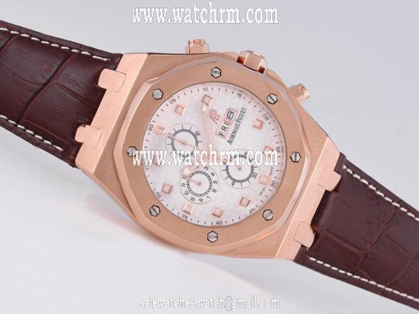 Audemars Piguet Royal Oak Offshore 26061OR.OO.D001CR.01 White Dial Automatic 44mm Watch
