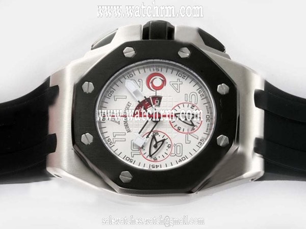 Audemars Piguet Royal Oak Offshore 26062PT.OO.A002CA.01 Mens Black Rubber Strap Round Watch