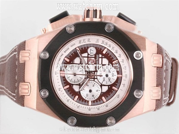 Audemars Piguet Royal Oak Offshore 26078RO.OO.D001VS.01 Automatic Brown Dial 44mm Watch