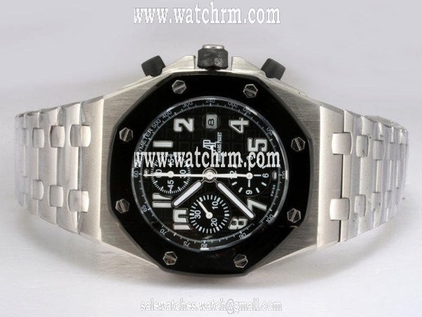 Audemars Piguet Royal Oak Offshore 26170ST.OO.1000ST.08 Black Dial Round Automatic Watch