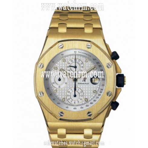 Audemars Piguet Royal Oak Offshore Automatic Chronograph Yellow Gold Men's Watch 25721BA.OO.1000BA.03