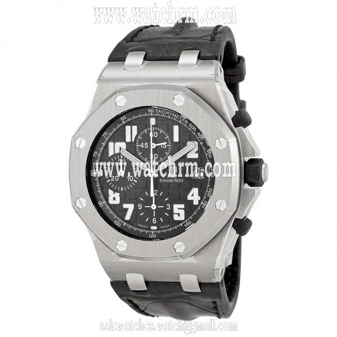 Audemars Piguet Royal Oak Offshore Black Dial Chronograph Men's Watch 26170STOOD101CR03