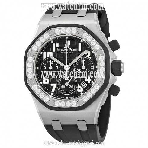 Audemars Piguet Royal Oak Offshore Black Dial Ladies Watch 26048SKZZD002CA01