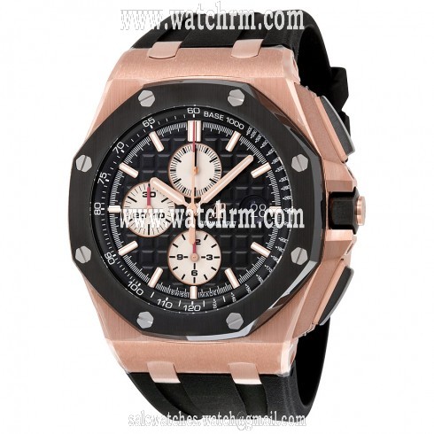 Audemars Piguet Royal Oak Offshore Black Dial Men's Watch 26401.RO.OO.A002.CA.01