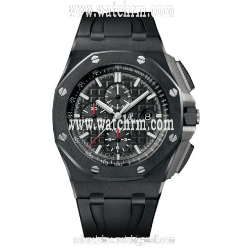 Audemars Piguet Royal Oak Offshore Black Dial Men's Watch 26402CE.OO.A002CA.01