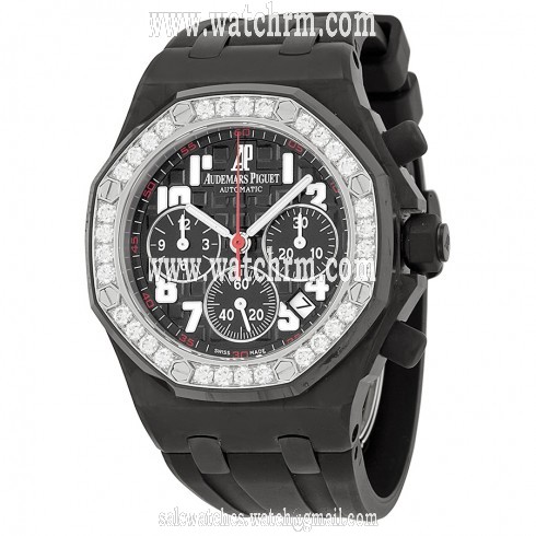 Audemars Piguet Royal Oak Offshore Chronograph Forged Carbon Ladies Watch 26267FS.ZZ.D002CA.01