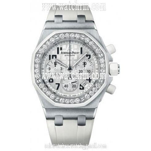 Audemars Piguet Royal Oak Offshore Diamond Bezel Chronograph Men's Watch 26048SK-ZZ-D010CA-01